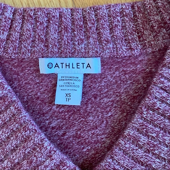 Athleta Cashmere and Wool Sweater Size Small - Picture 4 of 9
